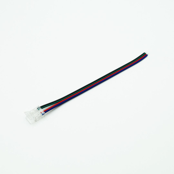 Złączka jednostronna 10 mm RGB COB CLICK z przewod