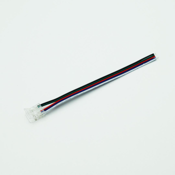 Złączka jednostronna 12 mm RGBW COB CLICK z przewod