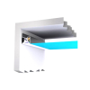 Profil aluminiowy linia światła 28 mm