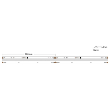 Taśma LED CYFROWA COB RGBW 24V SK6812 896/m, 1mb